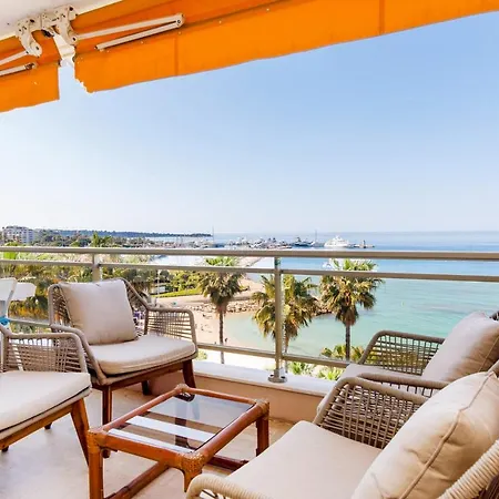 Daire On La Croisette Xxl 1 Bedroom With Amazing Sea View